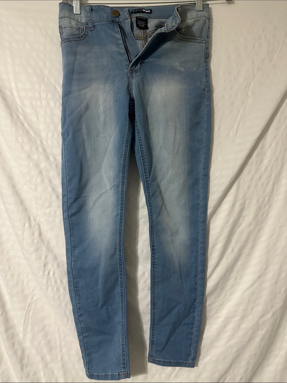 Fashion Nova Light Blue Women's Skinny Jeans